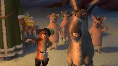 Шрэк: Рождество / Шрек Мороз, зелёный нос - Скриншот 2